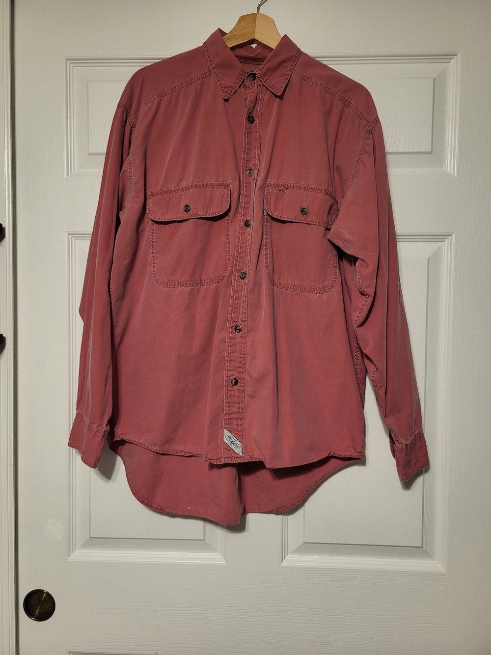 Vintage Levi's Authentic Shirts Long-Sleeve Button-Up Utility Work Shirt
